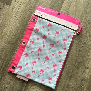 Barbie x Yoobi Binder Zip Case